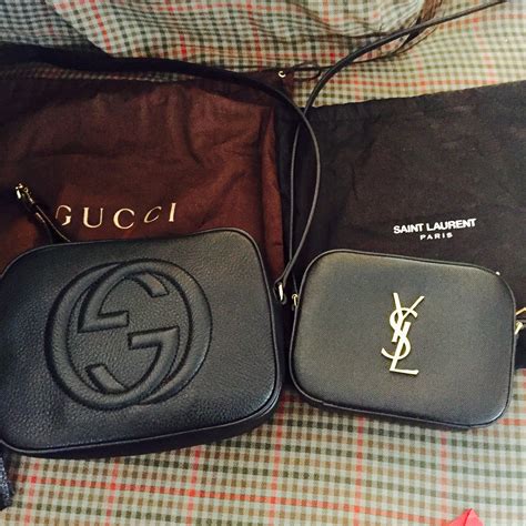 GUCCI SOHO DISCO BAG VS YSL LOU CAMERA BAG 